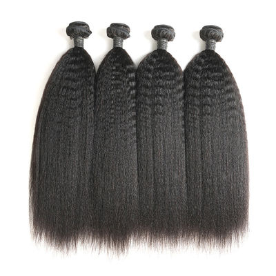China Cabello humano rizado crudo real de las extensiones del pelo rizado para el servicio completo del OEM de la cabeza proveedor