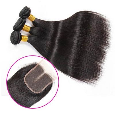 Paquetes indios sin procesar del cabello humano/ninguna armadura india de vertimiento del pelo de la Virgen ondulada proveedor