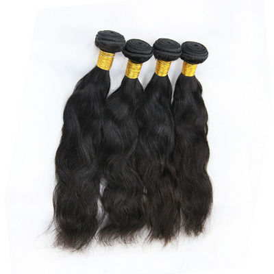 100 extensiones naturales sin procesar del cabello humano de la onda naturales no mirando ningún enredo proveedor